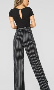 Fashion Nova Follow The Path Paperbag Jumpsuit
